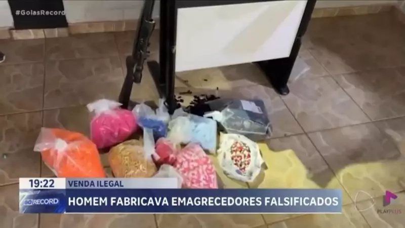 Homem é preso em Goiás por fabricar canetas emagrecedoras em laboratório clandestino