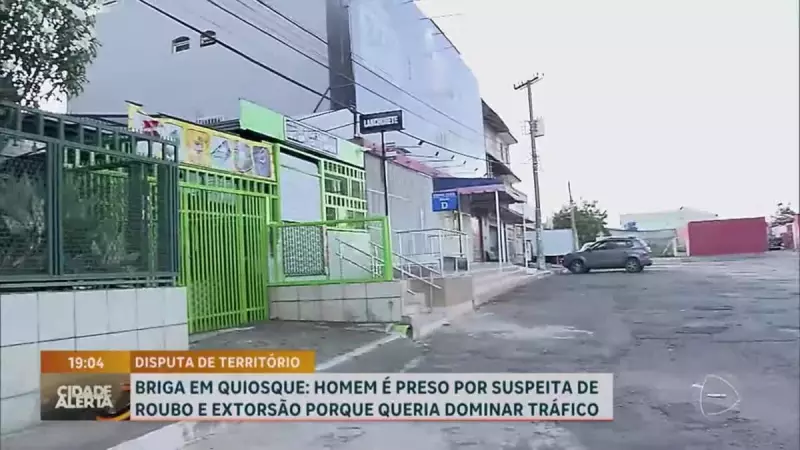 Homem é preso no DF após sequestrar comerciante em disputa de facção por quiosque