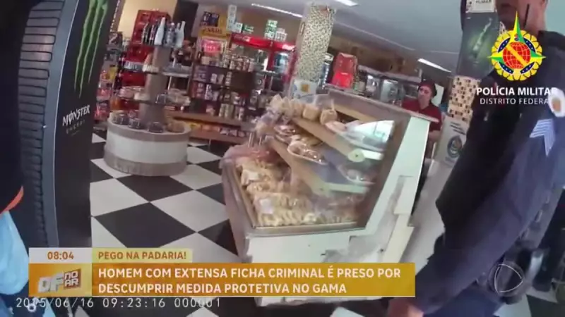Homem é preso no Gama, DF, por descumprir medidas protetivas pela terceira vez