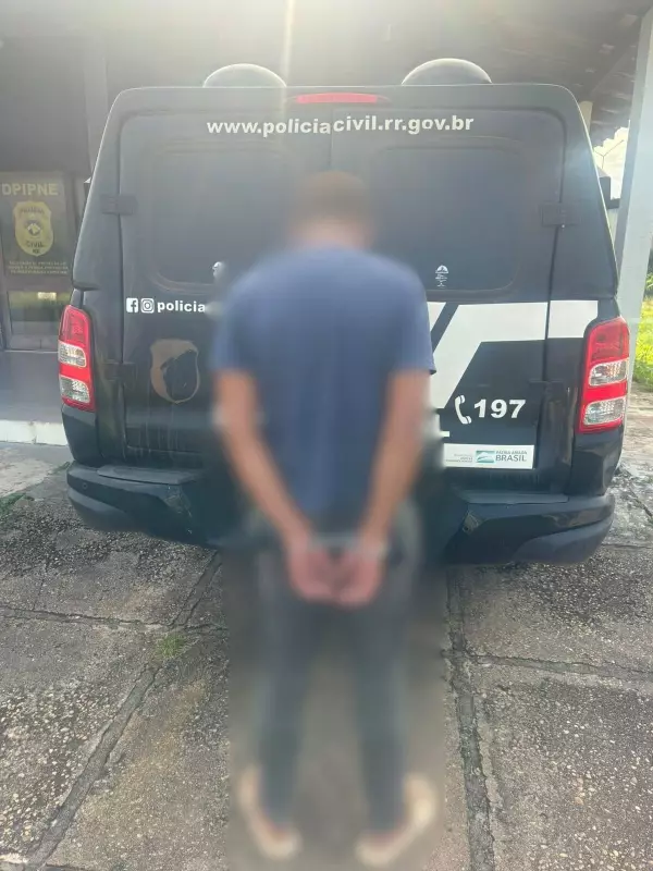 Homem é preso por estuprar enteada durante visita à casa da mãe em Boa Vista