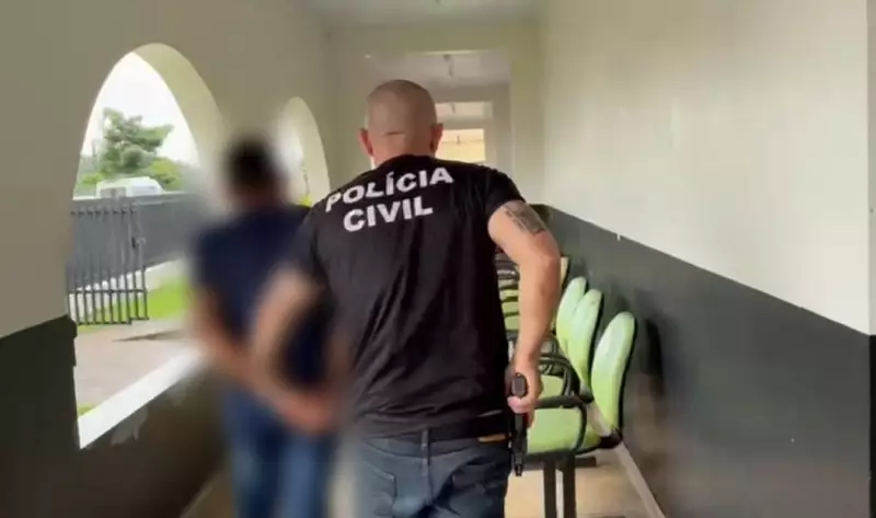 Homem é preso por estupro e tentativa de homicídio após atear fogo na esposa em Oiapoque