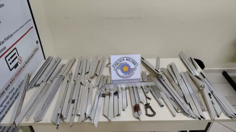 Homem é preso por furtar peças de alumínio de cemitério em Cerqueira César
