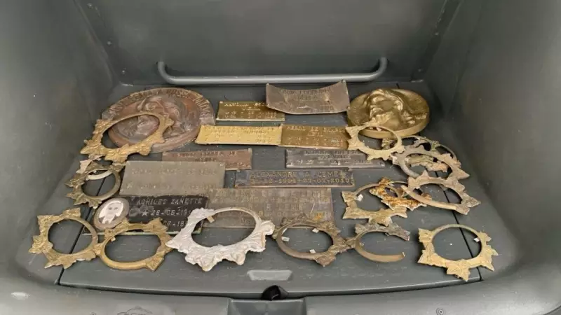 Homem é preso por furtar peças de bronze do Cemitério da Saudade em Sorocaba