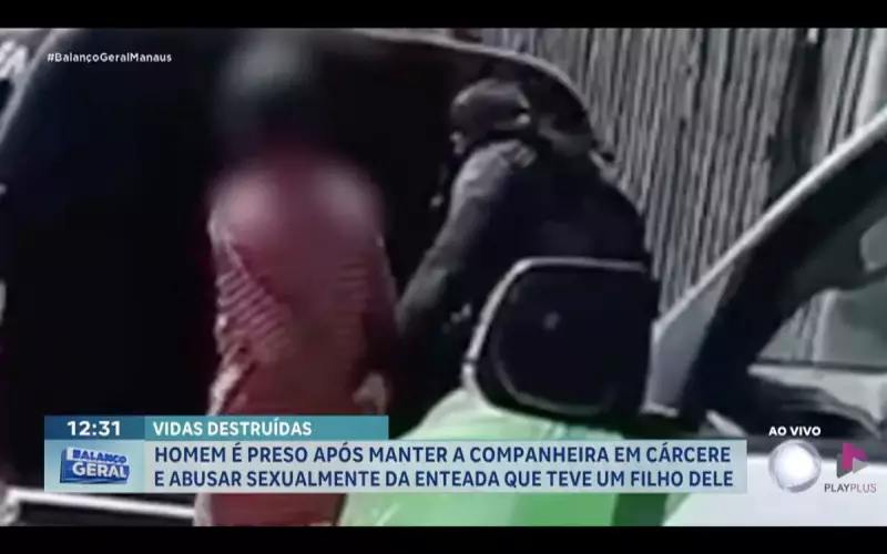 Homem é preso por manter esposa em cárcere privado e abusar sexualmente da enteada em Manaus