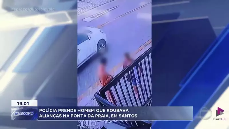 Homem é preso por roubar alianças em praia de Santos, SP — Veja detalhes!