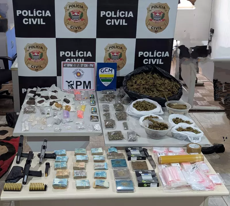 Homem é preso por vender drogas via WhatsApp no interior de SP; veja detalhes