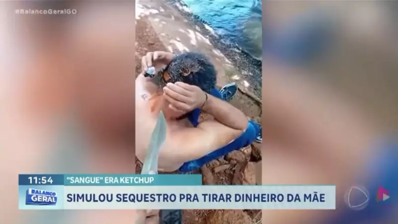Homem encena próprio sequestro para extorquir a mãe e acaba preso em Goiás