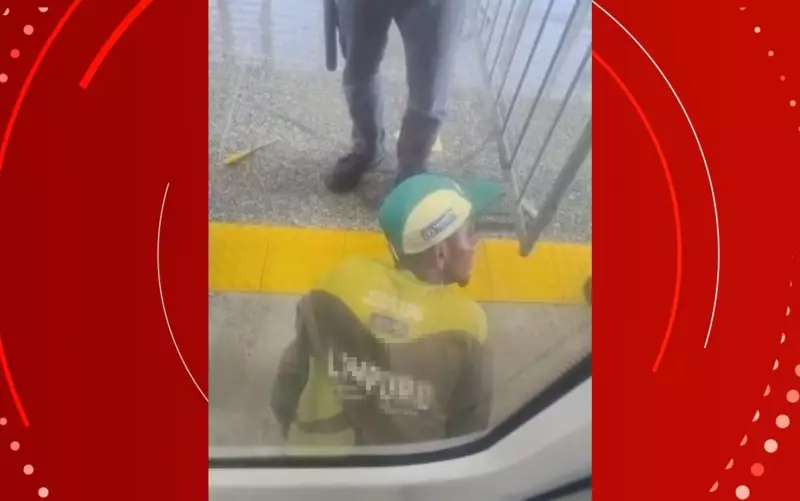 Homem fica preso entre trem e plataforma no metrô de Salvador: veja detalhes do resgate
