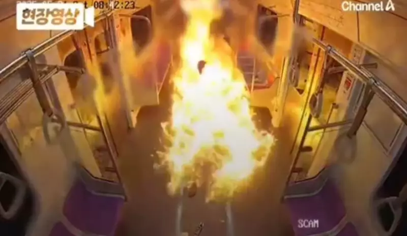 Homem incendeia metrô na Coreia do Sul após divórcio: tragédia choca o mundo