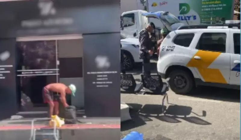 Homem invade escritório de advocacia e causa destruição no Espírito Santo