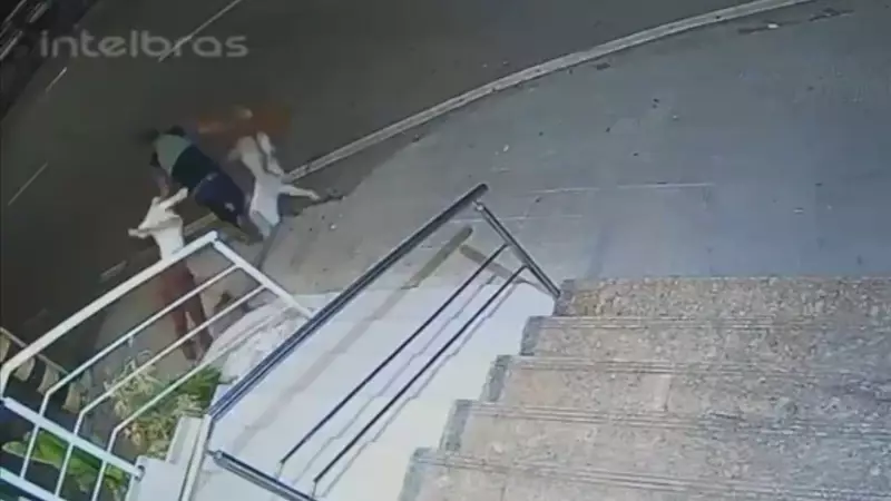 Homem invade loja, arrasta manequins pela rua e os joga em rio no ES: veja o vídeo chocante!