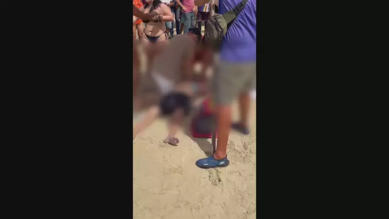Homem morre afogado após mal súbito em praia de Muro Alto, PE: veja o vídeo