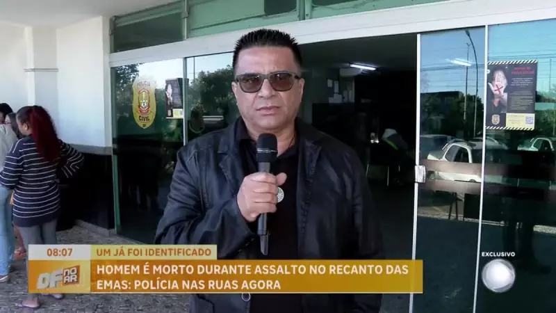 Homem morre esfaqueado ao reagir a assalto no Recanto das Emas, DF
