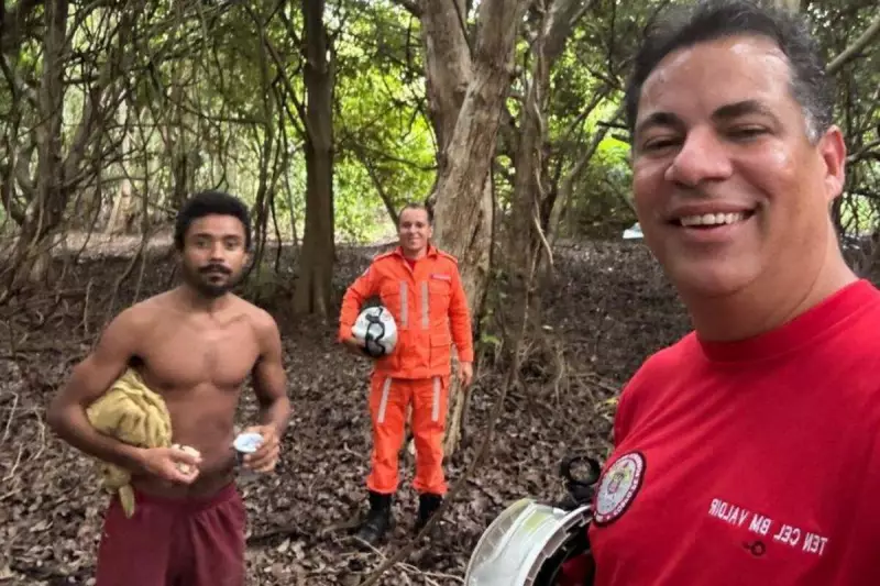 Homem passa 72 horas em árvore na Base Aérea de Salvador e desce após negociação