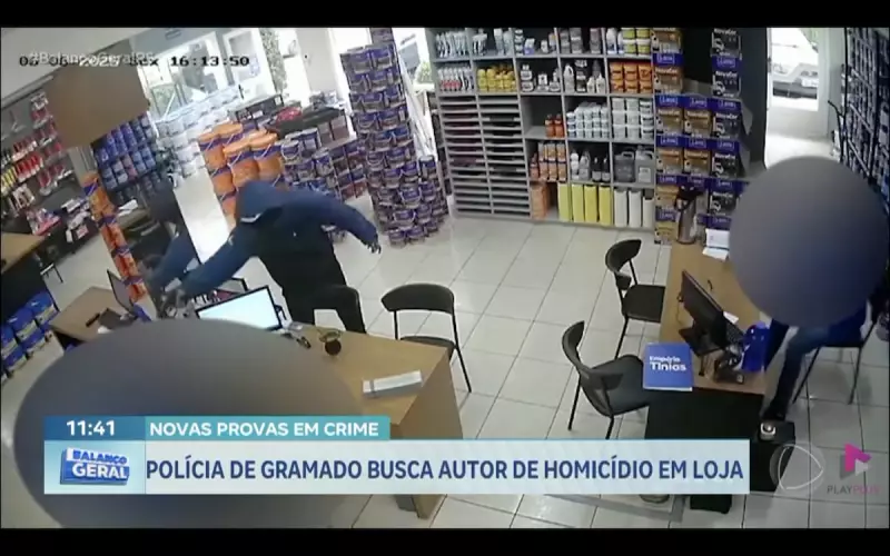 Homicídio em loja de Gramado: polícia busca suspeito e pede ajuda da população