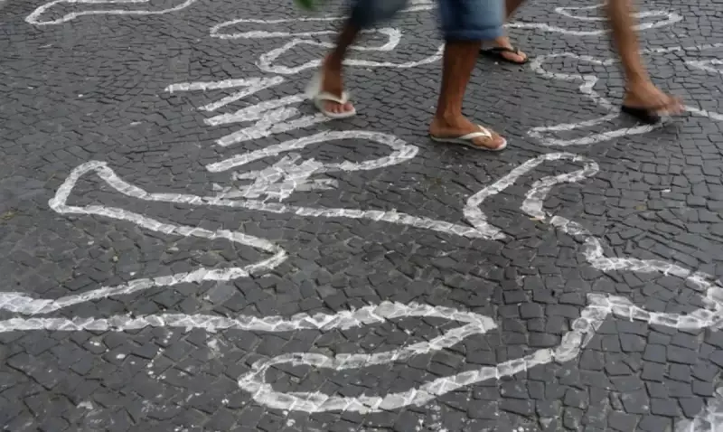 Homicídios no Brasil caem para o menor nível em 4 anos, mas país ainda registra 97 mortes por dia