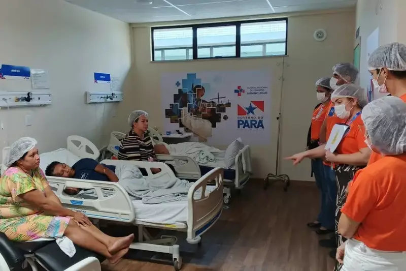 Hospital em Santarém promove ação inovadora para prevenir quedas durante internações