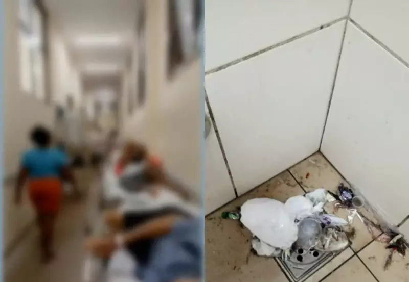Hospital Geral de Palmas em situação crítica: pacientes em corredores, sujeira e falta de funcionários