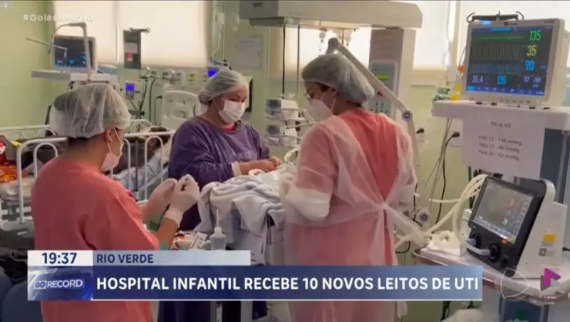 Hospital Materno-Infantil de Rio Verde (GO) amplia capacidade com novos leitos de UTI