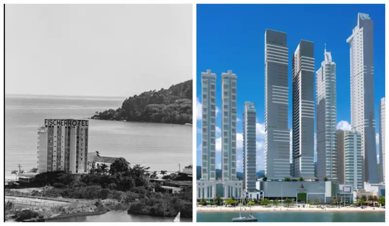 Hotel histórico de luxo em Balneário Camboriú é demolido para dar lugar a torres de apartamentos de alto padrão