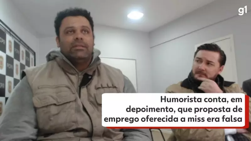 Humorista dá depoimento chocante sobre morte de Miss Curitiba: detalhes revelados