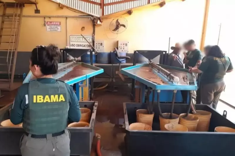 Ibama aplica multa de R$ 20 milhões a garimpeiros por uso ilegal de mercúrio em Mato Grosso