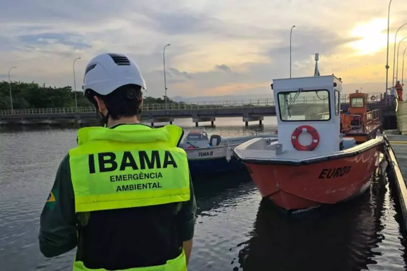 Ibama, Cetesb e Marinha reforçam segurança no Porto de Santos com inspeção em terminais e equipamentos de emergência