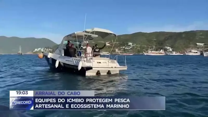 ICMBio protege pesca artesanal e ecossistema marinho no interior do RJ