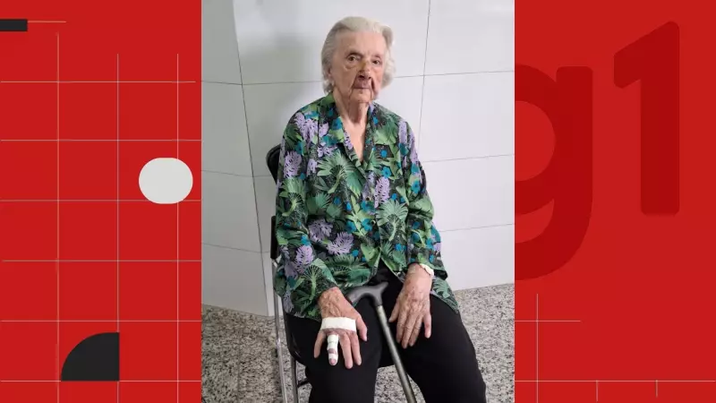 Idosa de 93 anos reage após prisão de assaltante que a derrubou: "Não sou Deus para perdoar"