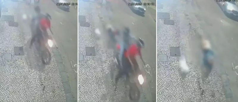 Idosa e cães são arrastados por criminosos em moto durante assalto na Zona Sul do Rio