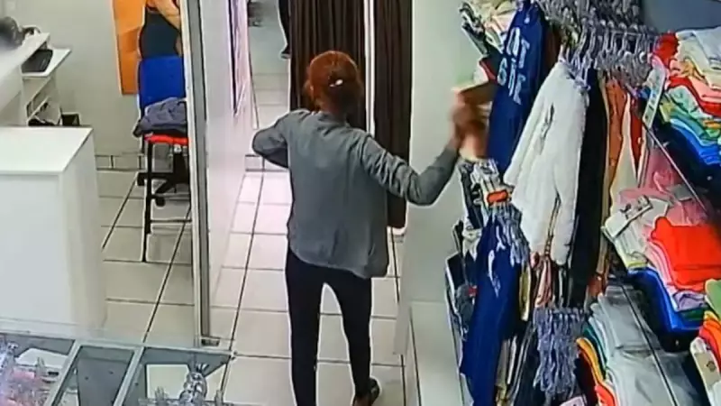 Idosa é flagrada furtando loja em BH pela segunda vez: veja o vídeo chocante!