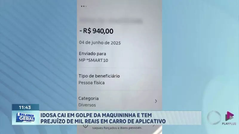 Idosa é vítima de golpe da maquininha e perde quase R$ 1 mil em Santo André, SP