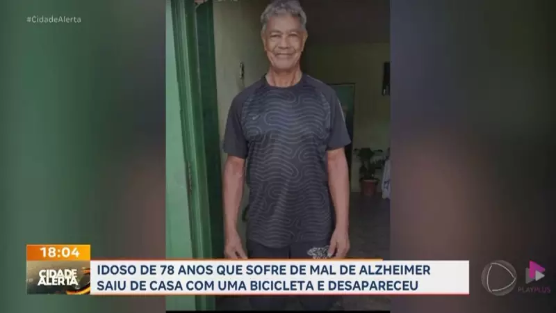 Idoso com Alzheimer desaparece em Ribeirão Preto: familiares buscam por informações