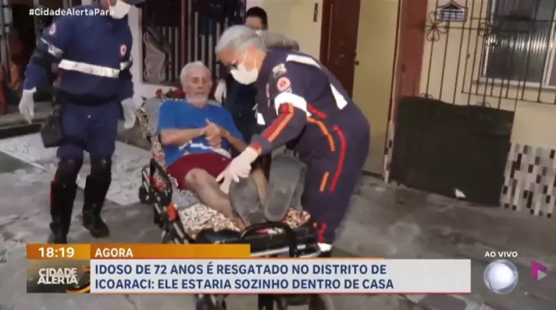 Idoso de 72 anos é resgatado em situação de abandono chocante — veja detalhes