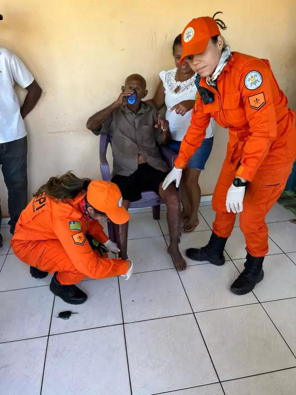 Idoso de 84 anos é resgatado com vida após seis dias desaparecido no Piauí