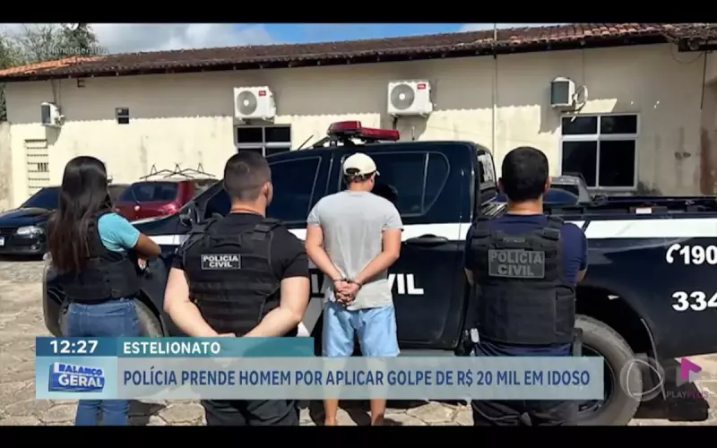 Idoso é vítima de golpe de mais de R$ 20 mil: polícia prende suspeito no Paraná