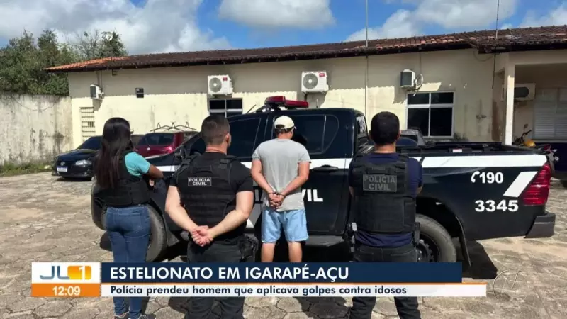 Idoso é vítima de golpe no INSS no Pará: suspeito é preso pela polícia