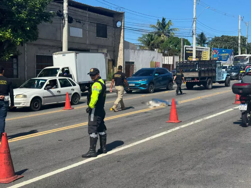 Idoso morre atropelado em faixa de pedestres em Natal: tragédia no trânsito choca cidade