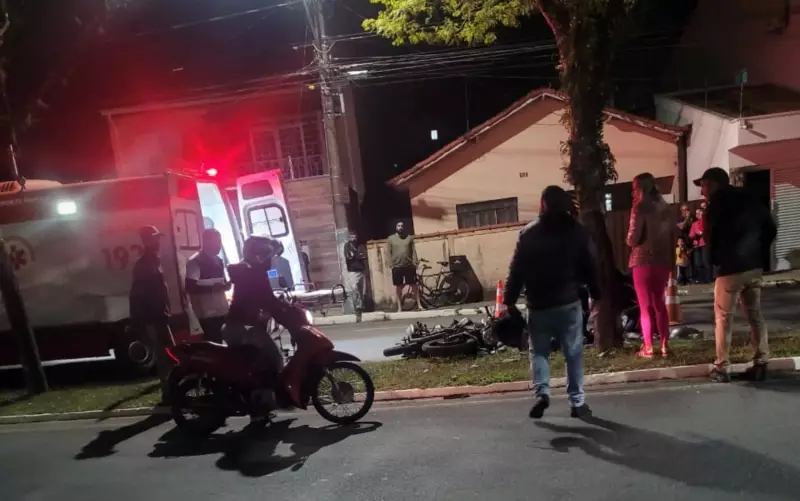 Idoso morre em grave acidente de moto contra árvore em Pouso Alegre, MG