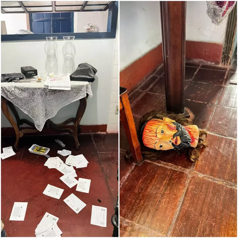 Igreja Nossa Senhora da Lapa é invadida e depredada em Campos: veja imagens