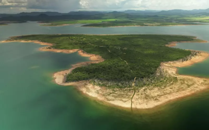 Ilha paradisíaca em Goiás está à venda por R$ 50 milhões: água cristalina e natureza exuberante