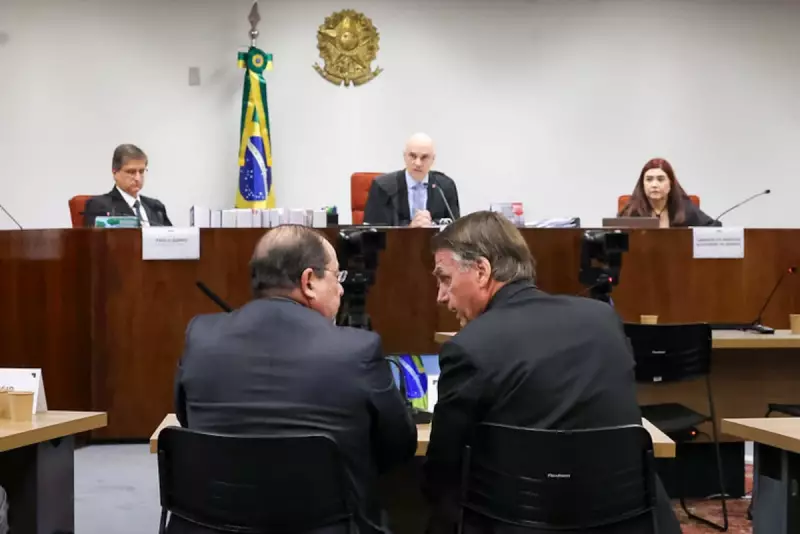 Imagens exclusivas revelam detalhes dos interrogatórios sobre tentativa de golpe de estado no Brasil