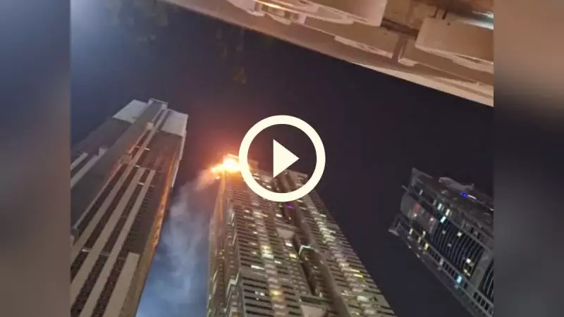 Incêndio assusta em arranha-céu de 67 andares em Dubai: veja imagens impressionantes