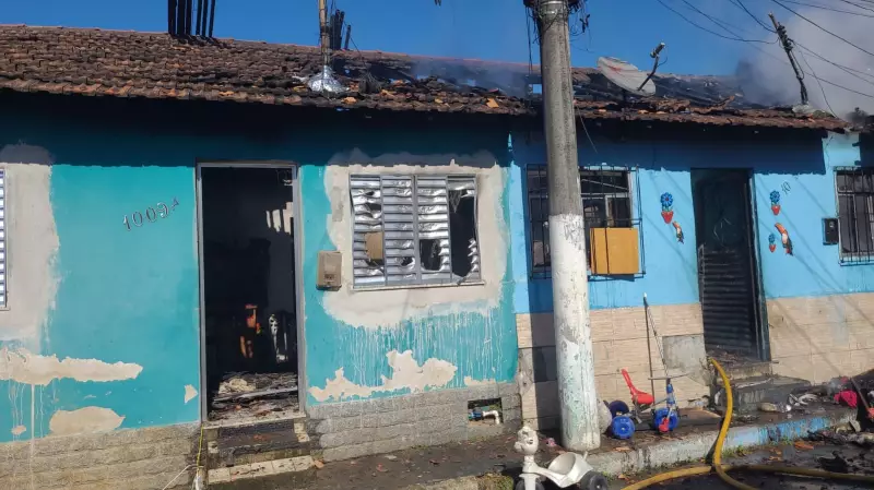 Incêndio atinge duas casas em Resende: saiba o que aconteceu