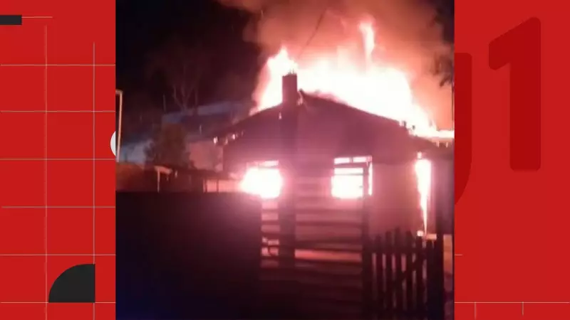 Incêndio criminoso destrói casa no ES: ex-companheiro é principal suspeito