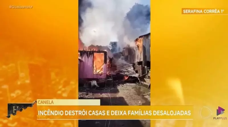 Incêndio destrói casa e deixa família desabrigada em Canela, RS: veja detalhes