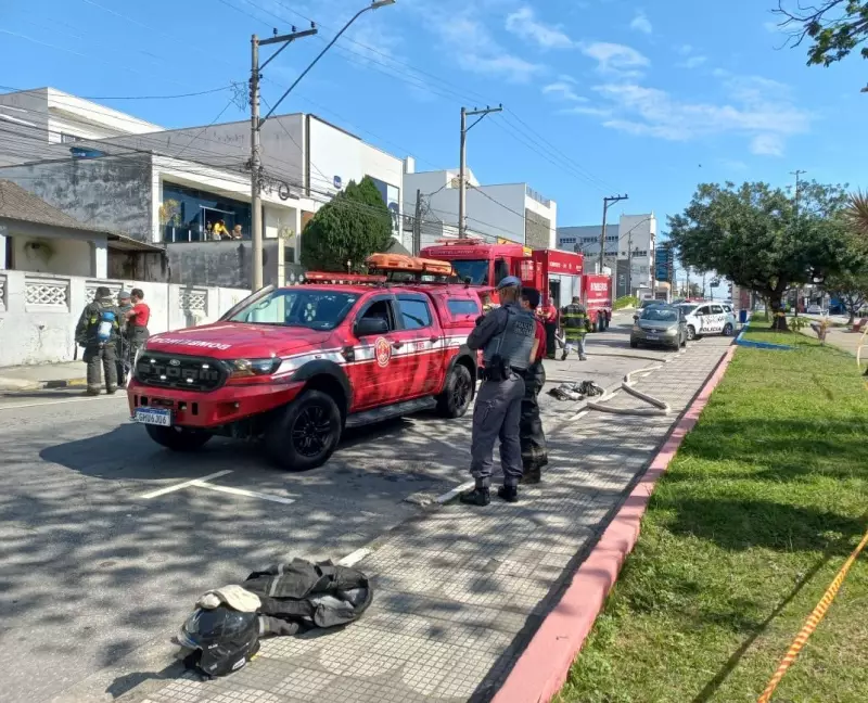Incêndio em comércio de Mogi das Cruzes assusta moradores; veja detalhes