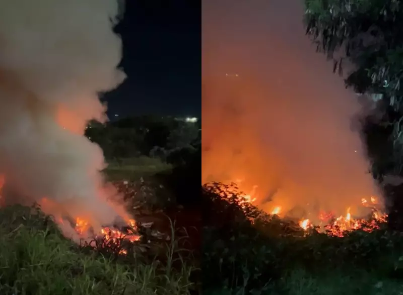 Incêndio em depósito de lixo mobiliza Bombeiros em Avaré (SP)