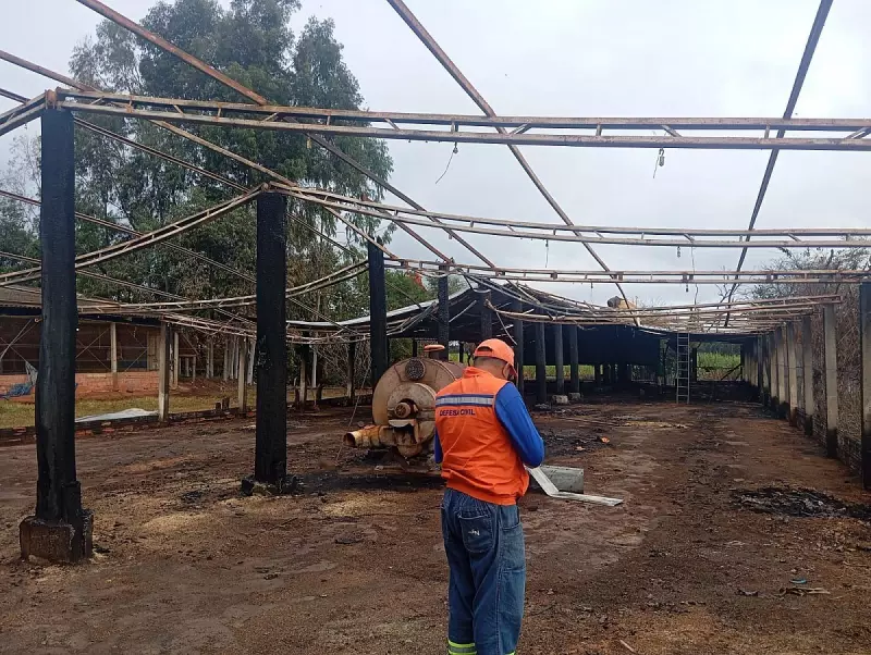 Incêndio em granja de Avaré mata 17 mil pintinhos e destrói 70% da área