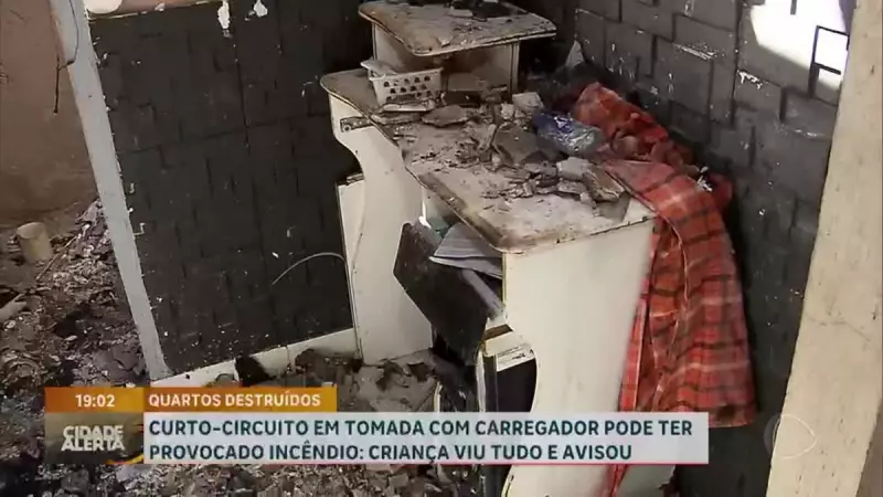 Incêndio em residência no DF tem como principal suspeita curto-circuito em carregador